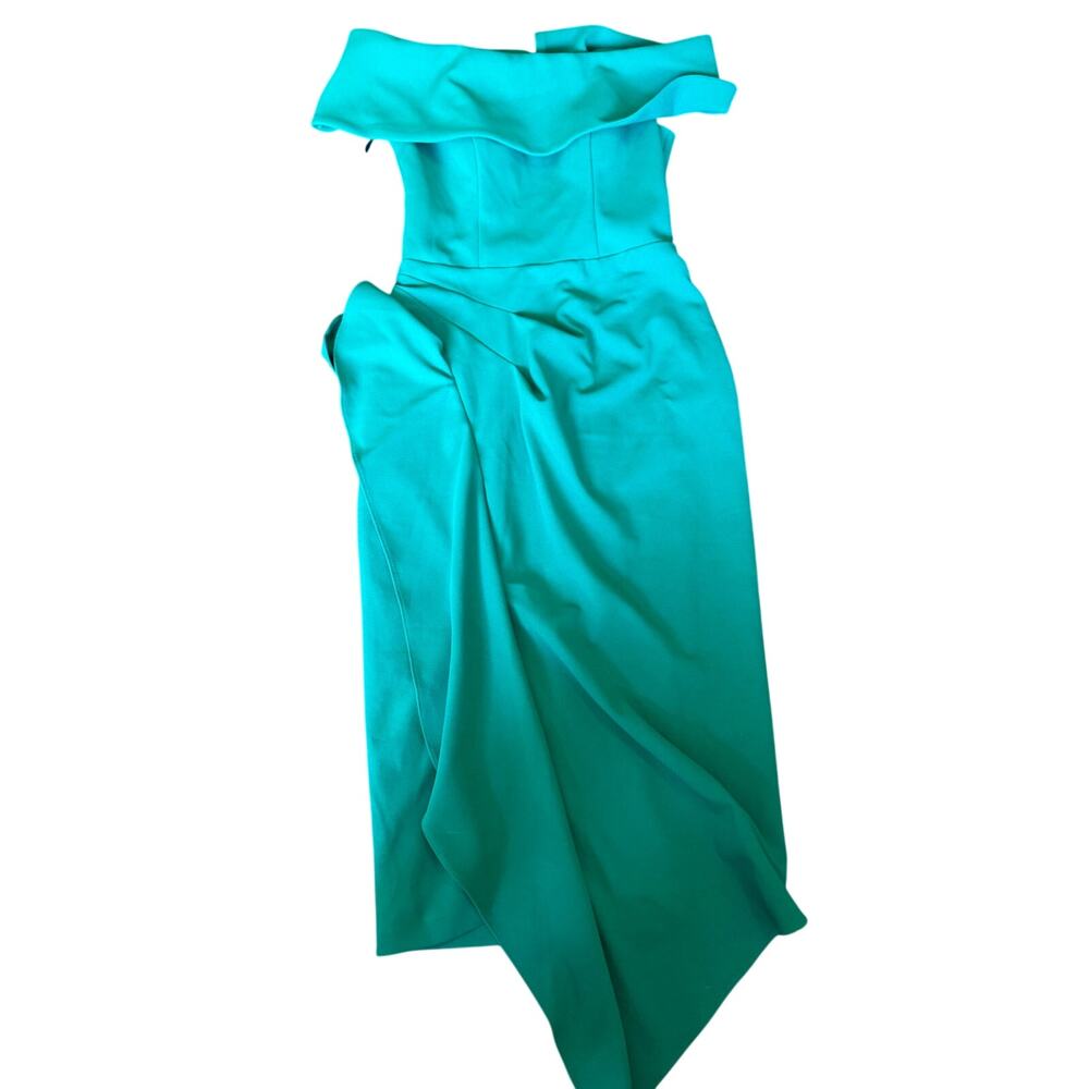 Betsy Adam off the shoulder midi dress size 2 NEW